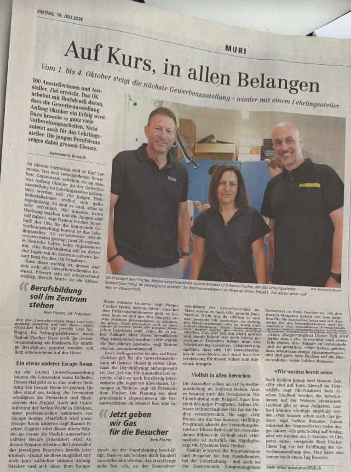 Gewerbeausstellung Muri