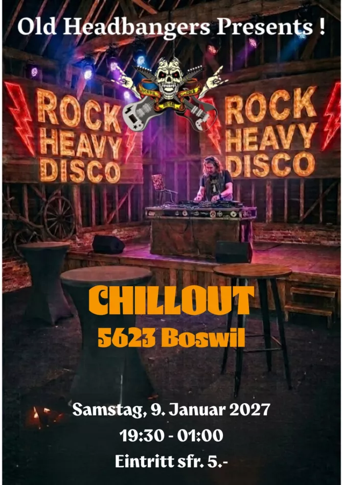 Rock Heavy Disco im Chillout