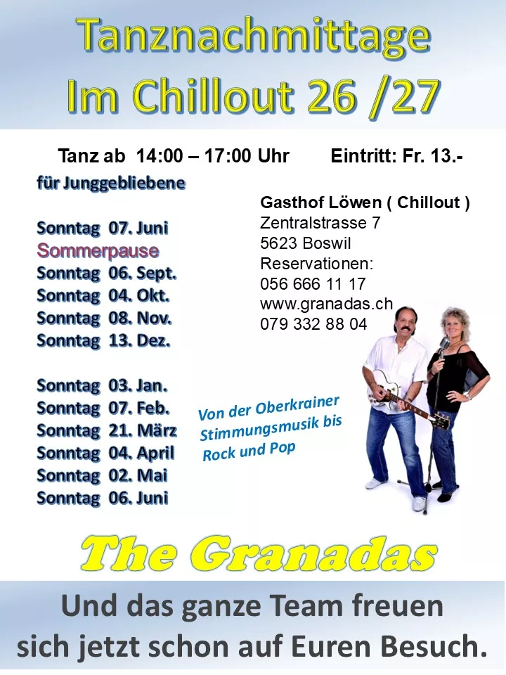 Tabznachmittag im Chillout
